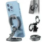 Dual Magnetic Phone Holder Compatiable with Magsafe for iPhone 16 15 14 13 12...