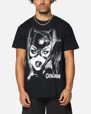 [GOAT CREW] Goat Crew X Dc Batman Catwoman T-shirt Black - Size M M Black