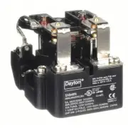 DAYTON - 5X848N - Open Power Relay, Surface Mounted, 240VAC, 8 Pins, DPDT - NEW