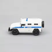 GAZ-233036 Tiger OMON Police Car White Diecast Model 1:43 ANS029W