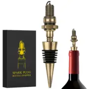 Steampunk Spark Plug Wine Stopper Wine Saver for Men Boy Dad Mechanic Repairer