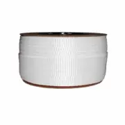 5/8″ X 3000 FT. X 600 LB BREAK WOVEN POLYESTER CORD STRAPPING (WHITE)