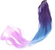 LIFKOME Versatile Women's Ponytail Wig 27 Synthetic Straight Hair Bow Clip-on Extension for Fashionable Styling