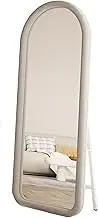 Arched Full Length Mirror,Oversized Floor Standing Mirror with Stand,Free Standing Mirror,for Bedroom Entry Dressing Room(Color2,50cm)