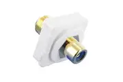 RCA Blue to F-Type Plug suits Clipsal Wall Plate Wallplate DIY Home Theatre