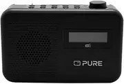 Pure Elan One² Portable FM/DAB+ Radio with Bluetooth, Charcoal