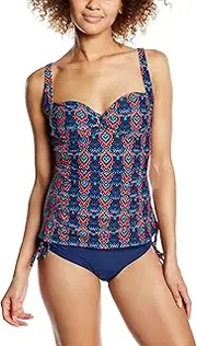 [Miami Beach Swimwear] Women's Tankini with Pleated