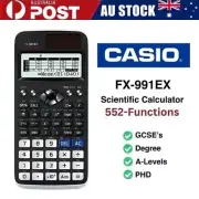 Casio Fx-991ex Classwiz Advanced Engineering Scientific Calculator 552 Functions