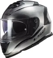 LS2 FF800 Storm II Jeans, full face helmet , color: Silver/Grey , size: XS
