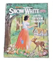 SNOW WHITE & the SEVEN DWARFS Paper Doll Book,Aurhorized Disney Edition 1998 NEW