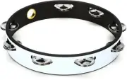 Remo 10 inch Headless Single-row Tambourine - Quadura White (3-pack) Bundle