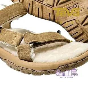 TEVA 女鞋 Hurricane XLT2 Shearling UGG羊毛皮革 涼鞋 [TV1103273PEC] 胡桃【巷子屋】