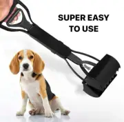 AU Pet Dog Waste Easy Pickup Pooper Scooper WalkingPoo Poop Scoop Grabber Picker