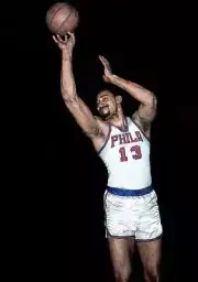 Wilt Chamberlain Philadelphia 76ers Rare Art Print LE