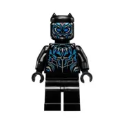 LEGO - Super Heroes - Black Panther w/ Metallic Blue Highlights - Mini Figure