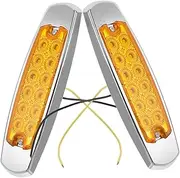 12 Led Trailer Side Marker Lights Truck Side Lights High Visibility 24v Universal Automotive Vehicle Fitment