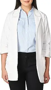 [Dickies] Women's Scrubs Junior Fit 3/4 Sleeve Lab Coat