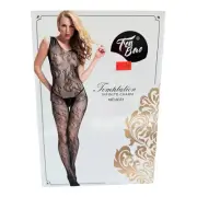 NWT Ten Bao Temptation Infinite Charm fishnet body stocking #6031 One Size