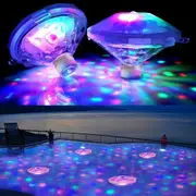 FOHOA 2 Pack LED Color Changeing Floating Pool Lights
