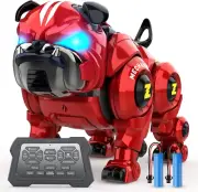 Robot Dog for Kids, Remote Control Robot Rechargeable Programing Stunt Robo Dog