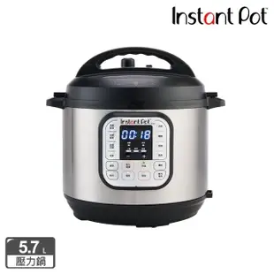 【Instant Pot-新品上市】IP音速鍋/壓力鍋/智慧萬用鍋 贈 配件三件組(DUO 60 V5)