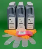Hi-Yield 9-Toner Refill w/Chips for Lexmark MX510 MX511 MX610 MX611 601X 60F1X00
