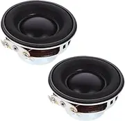 VINTORKY 2pcs Woofer Speakers Home Subwoofer Home Stereo System Components Diy Powered Speaker Power Amplifiers Car Loudspeaker Office Sound System Metal
