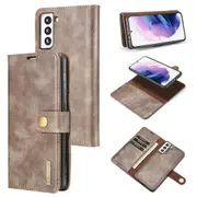 DG.Ming Samsung Galaxy S21+ Plus 5G Detachable Folio Case Cover G996 [Grey]