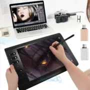 Pro Small Digital Graphic Drawing Tablet, Battery-free Pen 8192, 12 Shortkey NEW