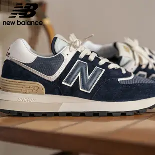 【New Balance】 NB 復古運動鞋_中性_海軍藍_U574LGBB-D楦 574