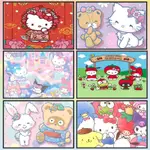 三麗鷗 [SANRIO]拼圖 1000 件兒童拼圖成人拼圖 500 件拼圖動漫卡哇伊拼圖 417-1-4