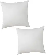 QUMIIRITY Long-Lasting Pillow Inserts Square Pillow Inners Strong Rebound for Sofa Bedroom Living Room