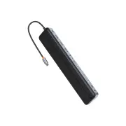 Baseus EliteJoy Gen 2 12-Port Type-C Hub Adapter (Dark Grey)