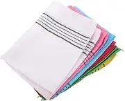 HAPINARY 12pcs Korean Exfoliating Shower Towels Colorful Rough Texture Bathing Sponge for Sauna Gym Spa Easy Clean Washcloths for Smooth Skin Multi Color Options