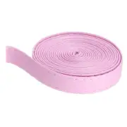 Pink Leather Strap Leather Strip 10mm Wide 5M Long Flat Cord for Clothing Belt