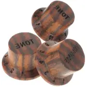 3 Pcs Guitar Knob Acoustic Accessories Volume Control Bass Knobs