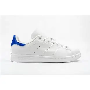 Adidas Stan smith 白色 寶藍色 皮革 防潑水 運動鞋 網球鞋poils pony hair