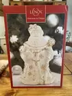 Lenox Florentine and & Pearl Santa Claus Cookie Jar Mint - Brand new in box