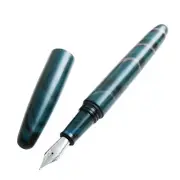 WANCHER Fountain Pen Dream Pen Makoto Ebonite Marble Green DREAM PEN B Bold
