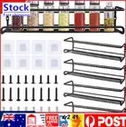 Shelf Wall Mounted Kitchen Spice Jar Storage Organizer Rack 4 Tier㊉
