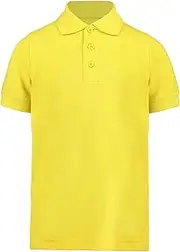 [KUSTOM KIT] Childrens/Kids Klassic Polycotton Pique Polo Shirt (UK Size: 7-8 Years) (Canary Yellow)