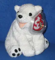 TY AURORA the BEAR BEANIE BABY - MINT with MINT TAG