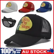 BASS PRO SHOPS Hat - Outdoor Fishing Hunting Trucker Mesh SnapBack Baseball Cap