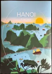 Authentic RIMOWA City Luggage Sticker - Hanoi