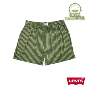 【LEVIS 官方旗艦】男生平口褲 男生四角褲 寬鬆四角褲 男生內褲/有機面料/寬鬆舒適/多款任選 純棉平口褲