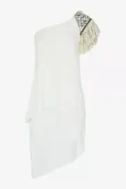 BNWT SASS & BIDE "Moth Kiss" Embellished One Shoulder Top - Size 6 - $890