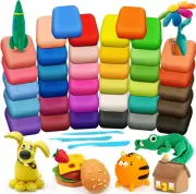 Magic Clay - Air Dry Clay 36 Colors, Modeling Clay for Kids with Tools, Toys Gif