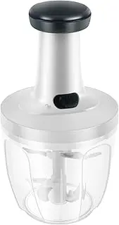 AwObEpl Chopper Vegetable Cutter Food Chopper with Container Manual Onion Chopper Efficient Vegetable Chopper Compact Garlic Chopper Nut Chopper for Vegetables