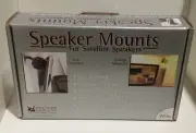 Premier Mounts PSPK-2W Universal Speaker Mount for Walls and Ceilings (White)