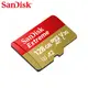 SanDisk Extreme 行動裝置電玩記憶卡 32G 64G 128G A2 microSD 記憶卡 安卓適用